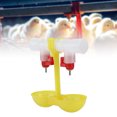 thumbnail image 4 of Double Chicken Nipple Waterer Double Chicken Drinker With Nipple Chicken Hanging Drinkers With Nipple Chicken Drinkers Double Chicken Nipple Waterer Drinker Automatic Hanging, 4 of 8
