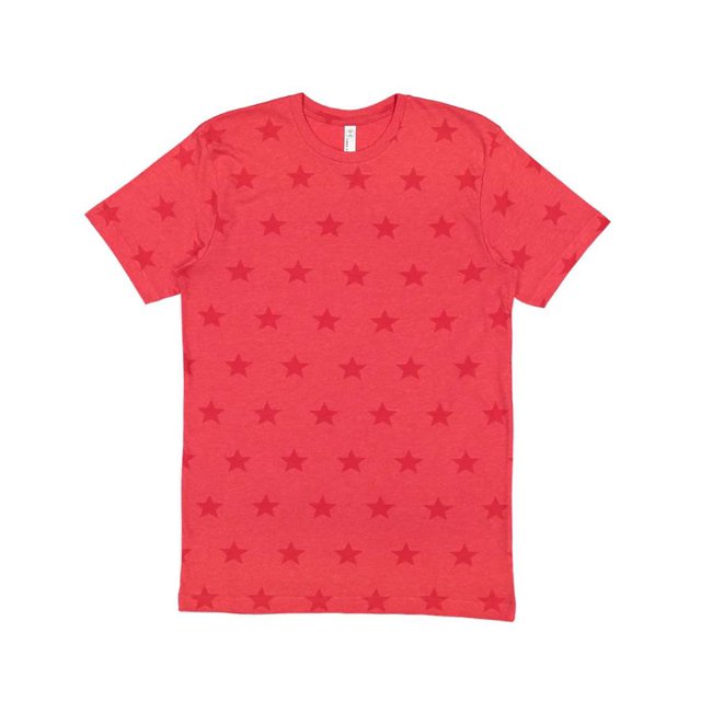 T-Shirt Imprimé Étoile, m, Étoile Rouge
