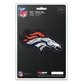 thumbnail image 1 of Denver Broncos Décalcomanie 5x8 Design Logo 3D Découpé, 1 of 3