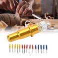 thumbnail image 4 of Vinyl Cutter Blades, Tungsten Steel Cutting Plotter Knife Holder Kit 3 Types Blades  For Wood, 4 of 8