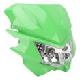 thumbnail image 3 of Motorbike DRL Headlight, Adjustable DC12V Motorcycle Front Headlight Simple Installation Reliable Safe Driving LED  For Dirt Bike MX Motocross Enduro Motorcycle Black,White,Green, 3 of 8