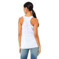 thumbnail image 2 of Bella Ladies Flowy Racerback Tank, L, Blue Marble, 2 of 3