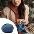 thumbnail image 4 of Dvkptbk Wools Group Wool Hand-woven Medium Coarse Scarf Hat Overcoat Wool Merinoss Wool Wool Cashmeres Yarn Wools Group, 4 of 5