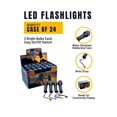 thumbnail image 4 of Barton Outdoors Bulk Led Flashlights Set, 24 Piece, 4 of 5