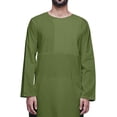 thumbnail image 2 of Atasi Kurta-Formen Indiens en Coton Uni à Manches Longues Ethniques pour Garçons, 2 of 5