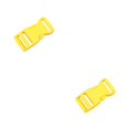 thumbnail image 4 of relayinert 10pcs/set Easy To Buckle Strap With Multi-Color Clasp Belt Buckles High Compatibility ABS Release Buckle Hook Buckle light yellow 2Set, 4 of 6