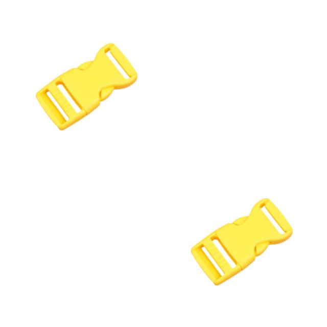 maskred 10pack/lot Versatile Release Buckle Strap For Various Buckle Applications Multi-Color ABS Clasp Belt Buckles Hook Buckle light yellow 2Set