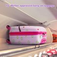 thumbnail image 2 of Costway 5 PCS Kids Luggage Set with Backpack Neck Pillow Luggage Tag Lunch Bag Wheels Light Pink, 2 of 10