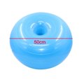 thumbnail image 2 of Yoga Ball Pink Doughnut Shape - Yoga Ball Chair - Balance Trainer - Thicken Anti-Explosion Inflatable Seating Exercise - for Office & Home & Gym, 2 of 5