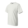 thumbnail image 2 of Hanes Mens Beefy-T Classic Crewneck Cotton Tee, 4XL, White, 2 of 3