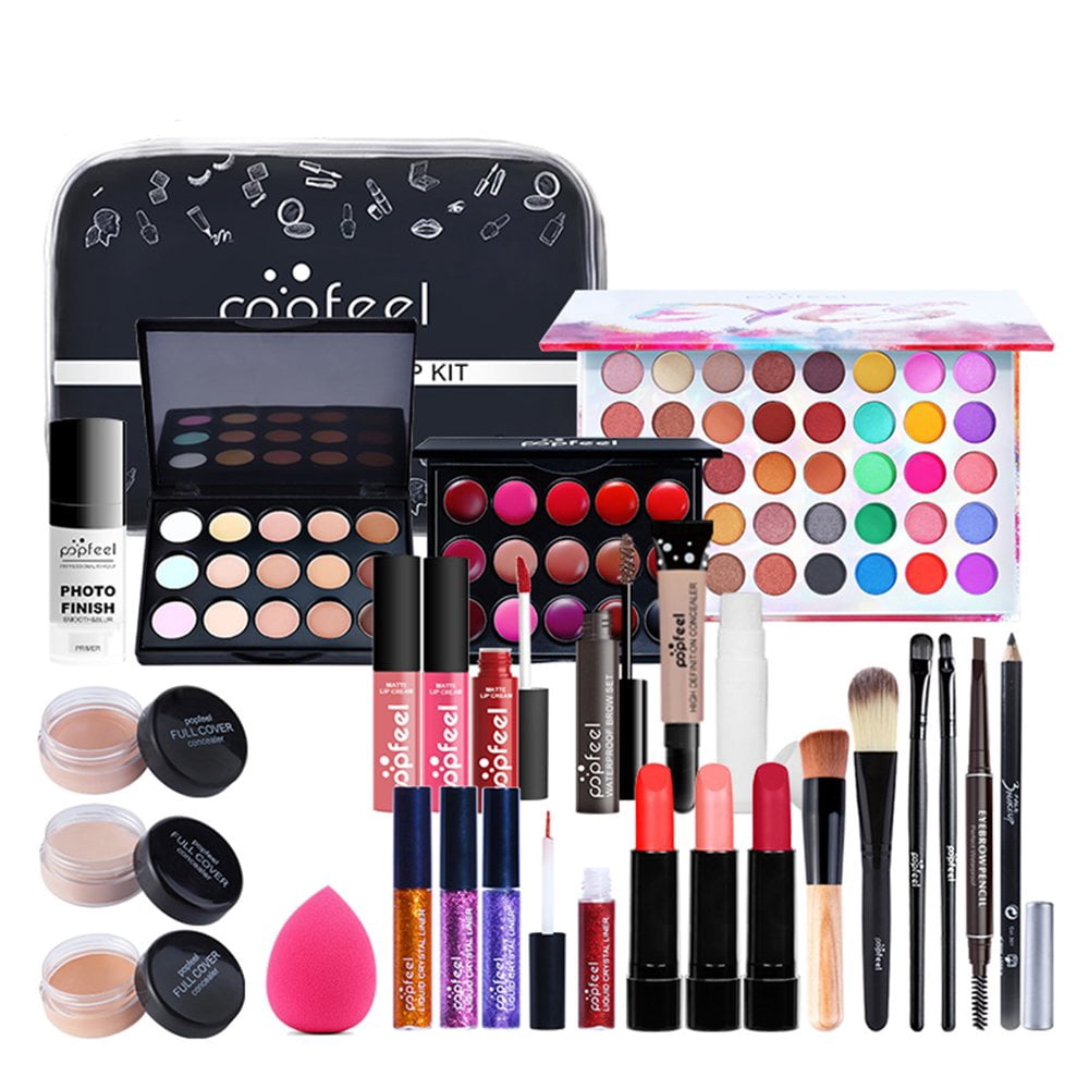 All in One Makeup Set Professional Portable Travel Cosmetic Set