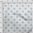 thumbnail image 2 of oneOone Polyester Lycra Fabric Circle Ikat Printed Fabric 1 Yard 56 Inch Wide, 2 of 4