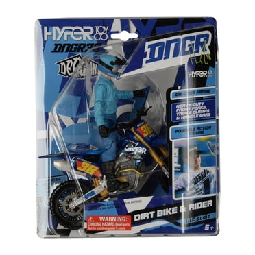 Hyper Toy Company Haiden Deegan Dirt Bike et pilote à l'échelle 1:12