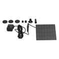 thumbnail image 4 of Solar Fountain Pumps Automatic Floating Fountain With Different Nozzles for Pond Outdoor Waterscape Garden, 4 of 14