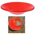 thumbnail image 1 of ziyahi 15" Dual Riffle Gold Pan for Nugget Mining Dredging River Panning Red, 1 of 9