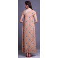 thumbnail image 4 of Bimba Rayon Sleeveless Rayon Nightgowns For Women Printed Maxi Length Sleepwear-XS, 4 of 5