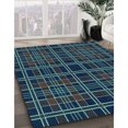 thumbnail image 3 of Ahgly Company Tapis Rectangulaire Lavable en Machine Intérieur Transitionnel Vert Profond, 8 Pieds x 10 Pieds, 3 of 7