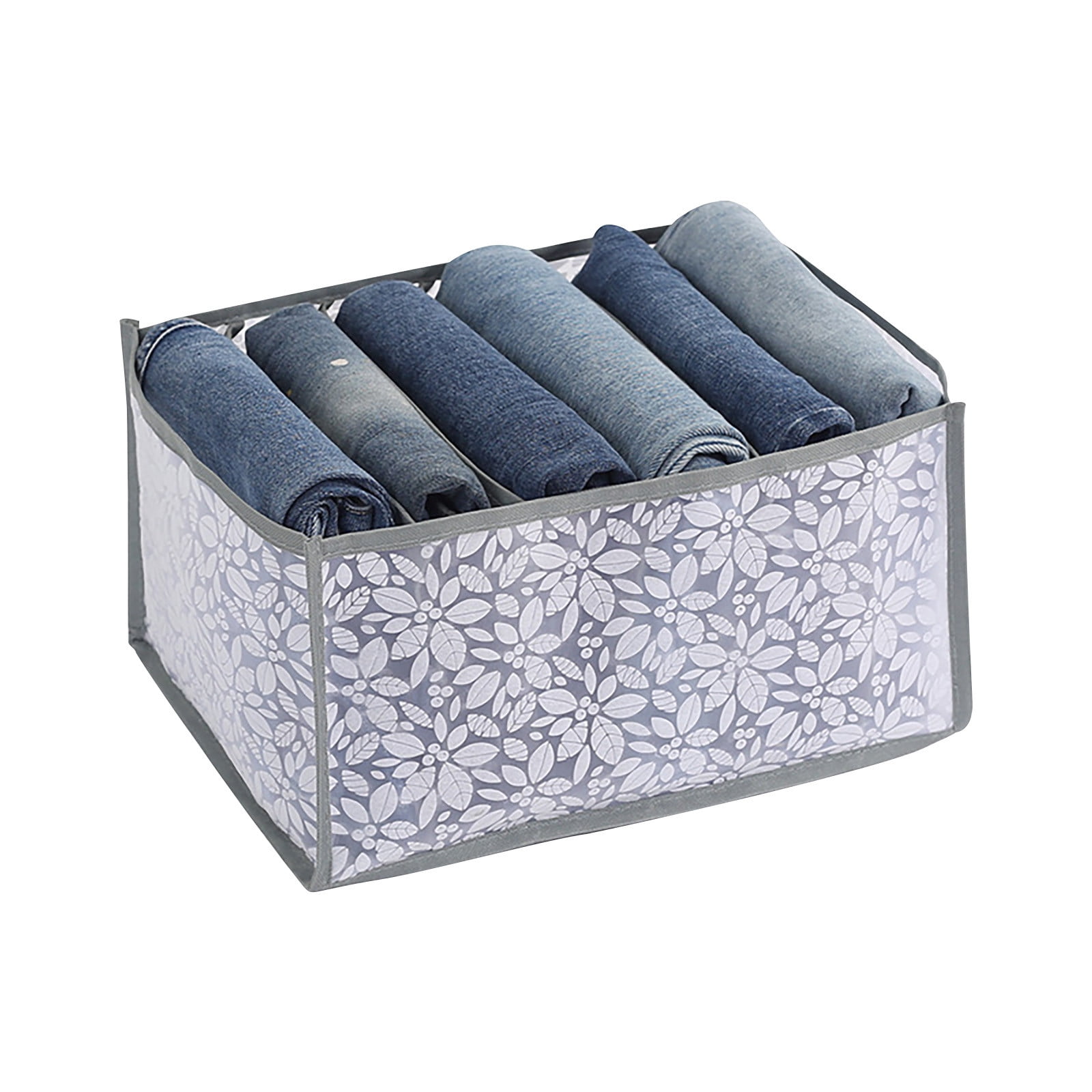 Boovnll Home Storage, Foldable Printed Mesh Underwear Shirt Leggings Jeans Drawer Storage Box, Storage, Storage and Organization, Organization and Storage