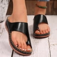 thumbnail image 4 of Mepaouo Platform Flip Flops for Women 2025 Comfortable Split Toe Arch Support Walking Dressy Sandals, 4 of 8