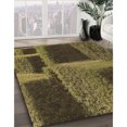 thumbnail image 3 of Ahgly Tapis Rectangulaire Lavable en Machine Intérieur Transitionnel Marron Chocolat, 7 Pieds x 10 Pieds, 3 of 7