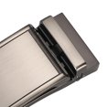 thumbnail image 3 of Esquirla Men's Solid Alloy Buckle Ratchet Leather Buckle Replacement Polished Business 4, 3 of 3