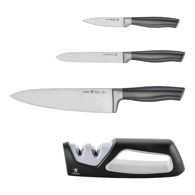 HENCKELS Graphite 4 Piece, Knife Set, Graphite-Grey