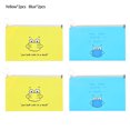 thumbnail image 1 of Mask Holder Bag Jewelry Rings Earrings Masks Storage PP Pouch Cartoon Design 2pcs Yellow 2pcs Blue, 1 of 8