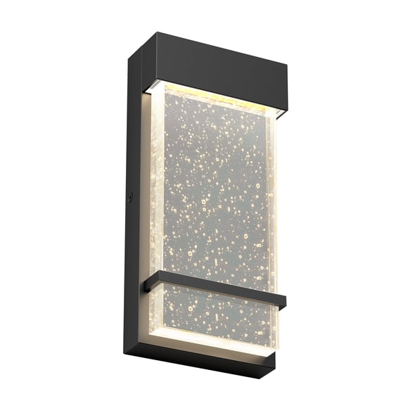 Artika Skyler Modern Outdoor Wall Light, Black