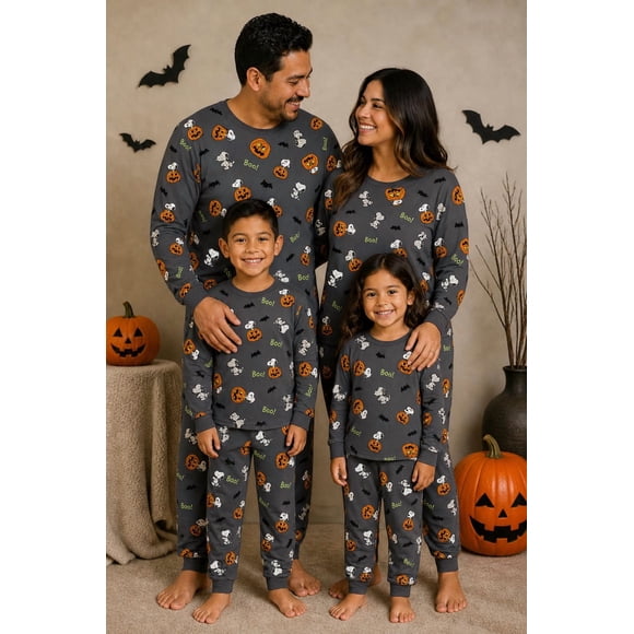 Snoopy Halloween Family PJ Set