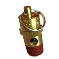thumbnail image 1 of New 1/4" NPT 125 PSI 49 SCFM Air Compressor Relief Pressure Safety Valve, Tank Pop Off, 1 of 4