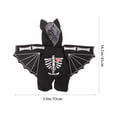 thumbnail image 2 of FESTFENDS 1Pcs  Pet Costume Bat Shape Dog Bat Cosplay Hat for  Themed Parties, 2 of 8