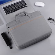 Uscallm Laptop Tote Bag 14 Inch 15 Inch 16 Inch Business Casual Shoulder Bag Lightweight Polyester Fabric Zipper Closure Computer Briefcase For Men And Women