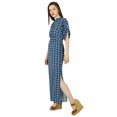 thumbnail image 2 of Bimba Robe Longue Maxi de Jour pour Femmes en Rayonne avec Fente Latérale Vêtements d'Été, 2 of 7