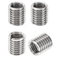 thumbnail image 1 of Unique Bargains Adaptateurs de Filetage Manchon Réducteur Écrou 4 Pcs M18x2.5 Mâle à M14x2 Femelle Réparation Insert Écrou 20mm, 1 of 7