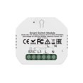 thumbnail image 2 of Aofa Mini Smart Breaker Compact Size IP20 Waterproof Remote Control Voice Command Reset Function Wi-Fi 1/2/3 Gang Wall Switch Light Breaker Dimmer Module for Home, 2 of 9