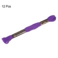 thumbnail image 3 of Unique Bargains Fil à Broder Violet, 8 m - 12 Écheveaux, 3 of 6