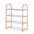 thumbnail image 2 of wycnly Clearance Shoe Rack Shoe Rack Storage Organizer With 4 Tiers Metal Shelves For Bedroom Closet Entry Dorm Room, 2 of 5