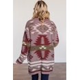 thumbnail image 4 of Womens 2022 Fashion Open Front Long Sleeve Cardigans Sweaters Coats with Pockets, 4 of 5