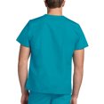 thumbnail image 4 of Adar Universal Unisex V-Neck Tunic 3 Pocket Scrub Top (Available in 39 Colors), 4 of 7