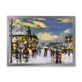 thumbnail image 3 of Designart Paris en Noël Hiver I Art Mural Encadré Traditionnel, 3 of 4