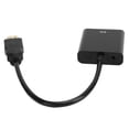 thumbnail image 3 of Convertisseur VGA, Câble Convertisseur Multifonction Portable Résistant à l'Usure Interface Multimédia HD vers VGA pour Moniteur Projecteur pour Ordinateur pour Portable Noir,Blanc, 3 of 8