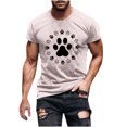 thumbnail image 2 of LSLJS T-Shirt Long Sleeve Round Neck Color Match Mode Automne, Men's Athletic Shirts & Tees Gifts for Men, 2 of 5