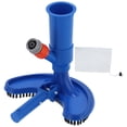 thumbnail image 1 of Vacuum Cleaner Jet Vacuum Entertainment Pool Cleaner with Brush Pole for Fountain Pond Swimming Pool, 1 of 14