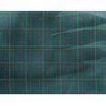 thumbnail image 3 of oneOone Georgette Viscose Fabric Tartan Check Print Sewing Fabric BTY 42 Inch Wide, 3 of 4