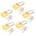 thumbnail image 1 of 5 Ensembles de Verrous Isolants pour Produits Chimiques Jaune, 1 of 8