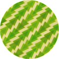 thumbnail image 1 of Ahgly Company Machine Washable Indoor Round Transitional Aloe Vera Green Area Rugs, 3' Round, 1 of 7