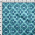 thumbnail image 3 of oneOone Viscose Chiffon Fabric Swirl Ikat Decor Fabric Printed BTY 42 Inch Wide, 3 of 4
