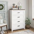 thumbnail image 2 of Ameriwood Home Commode à 4 Tiroirs Chapelle Hill en Blanc, 2 of 6