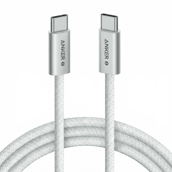 Anker USB-C to USB-C Cable 2-pack Bundle White