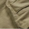thumbnail image 4 of Solid Men's Color with Work Pants Men Multi Pocket and Fashion Men Cargo Pants with Pockets Slim Summer Leisure Pants Overalls Men's Cargo Pants Relaxed Fit Men's Pants, 4 of 6